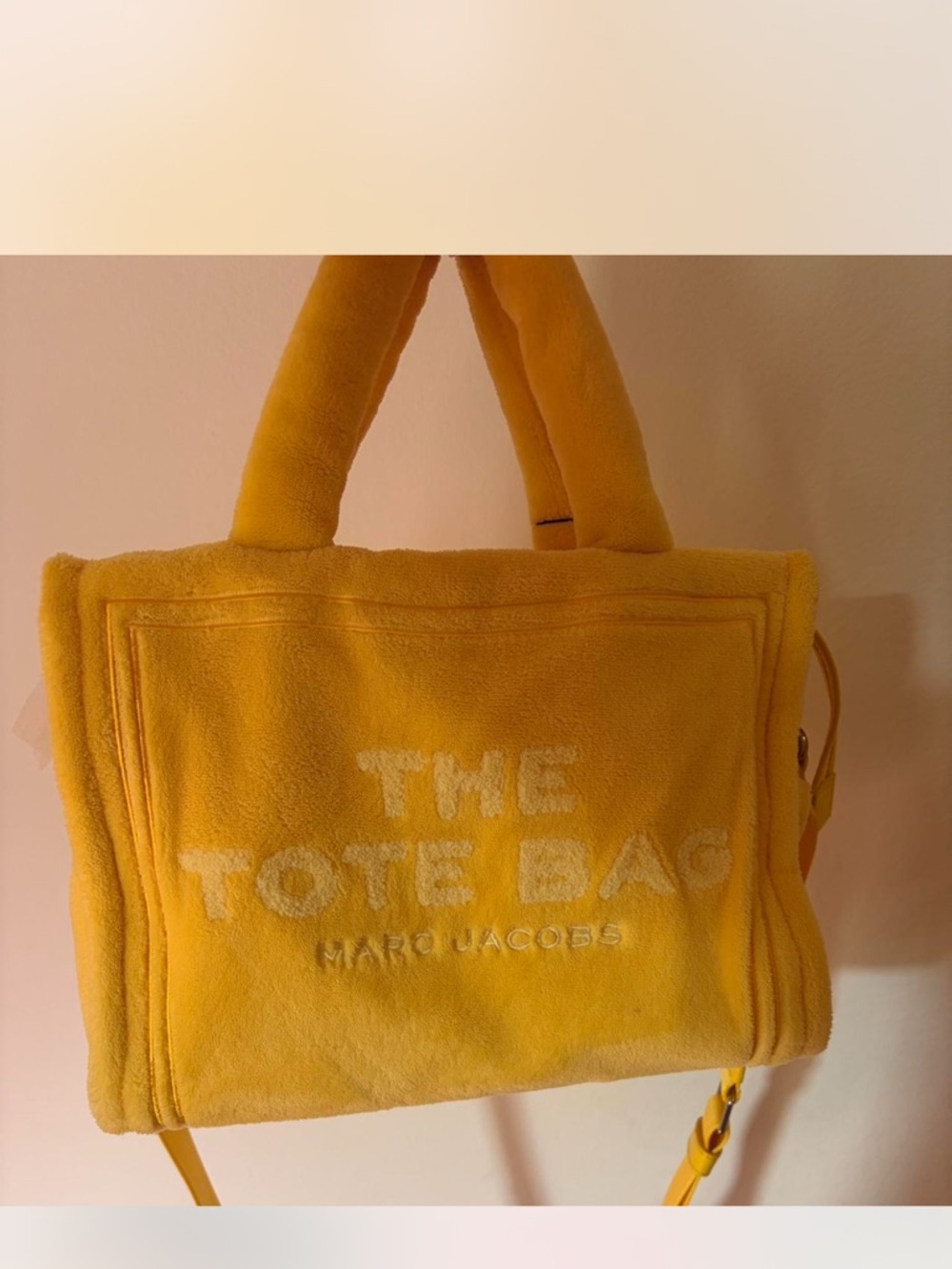 New with Tags Marc Jacobs The Tote Bag in Sunshine Yellow